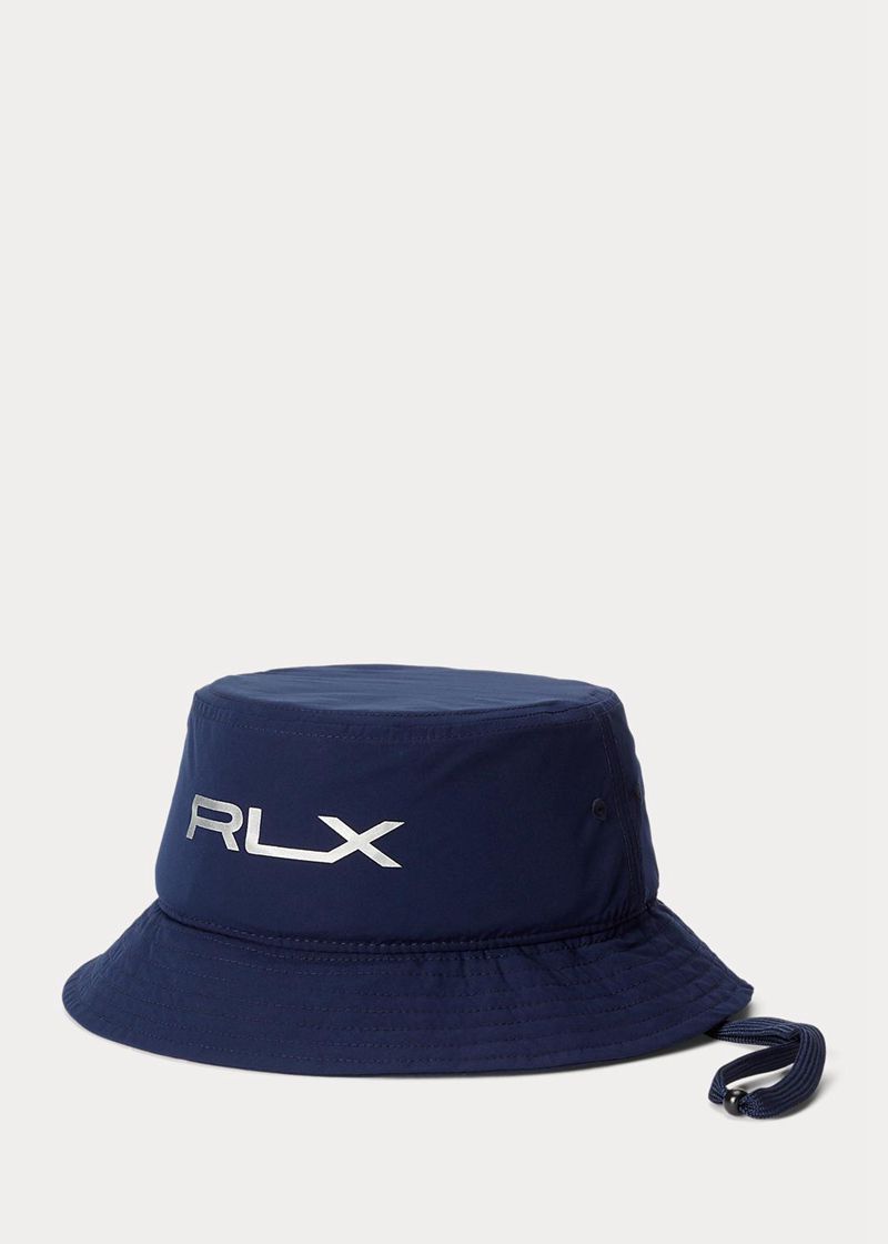 Gorra RLX Golf Hombre Water-Repellent Bucket Chile Azul Marino FAUKG-9417